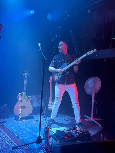 Furya live at Cinetol, Amsterdam: Onur E., guitar (electric/acoustic)