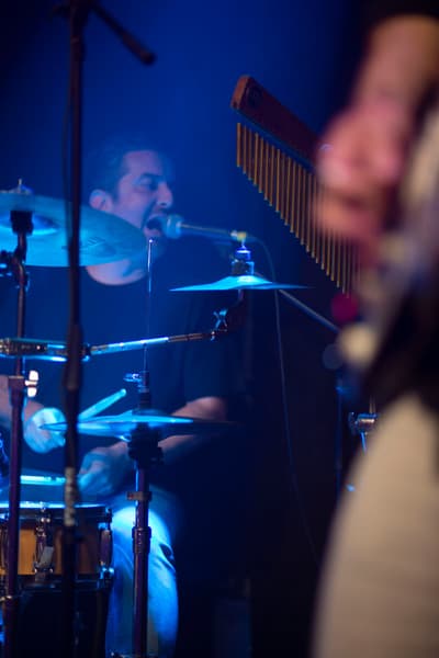 Furya live at Toekomst Muziek, Amsterdam: Özgür D., drums/percussion