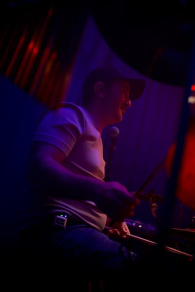 Furya live at Volta, Amsterdam: Özgür D., drums/percussion