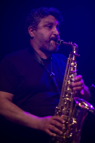 Furya live at Toekomst Muziek, Amsterdam: Emrah O., saxophone/clarinet